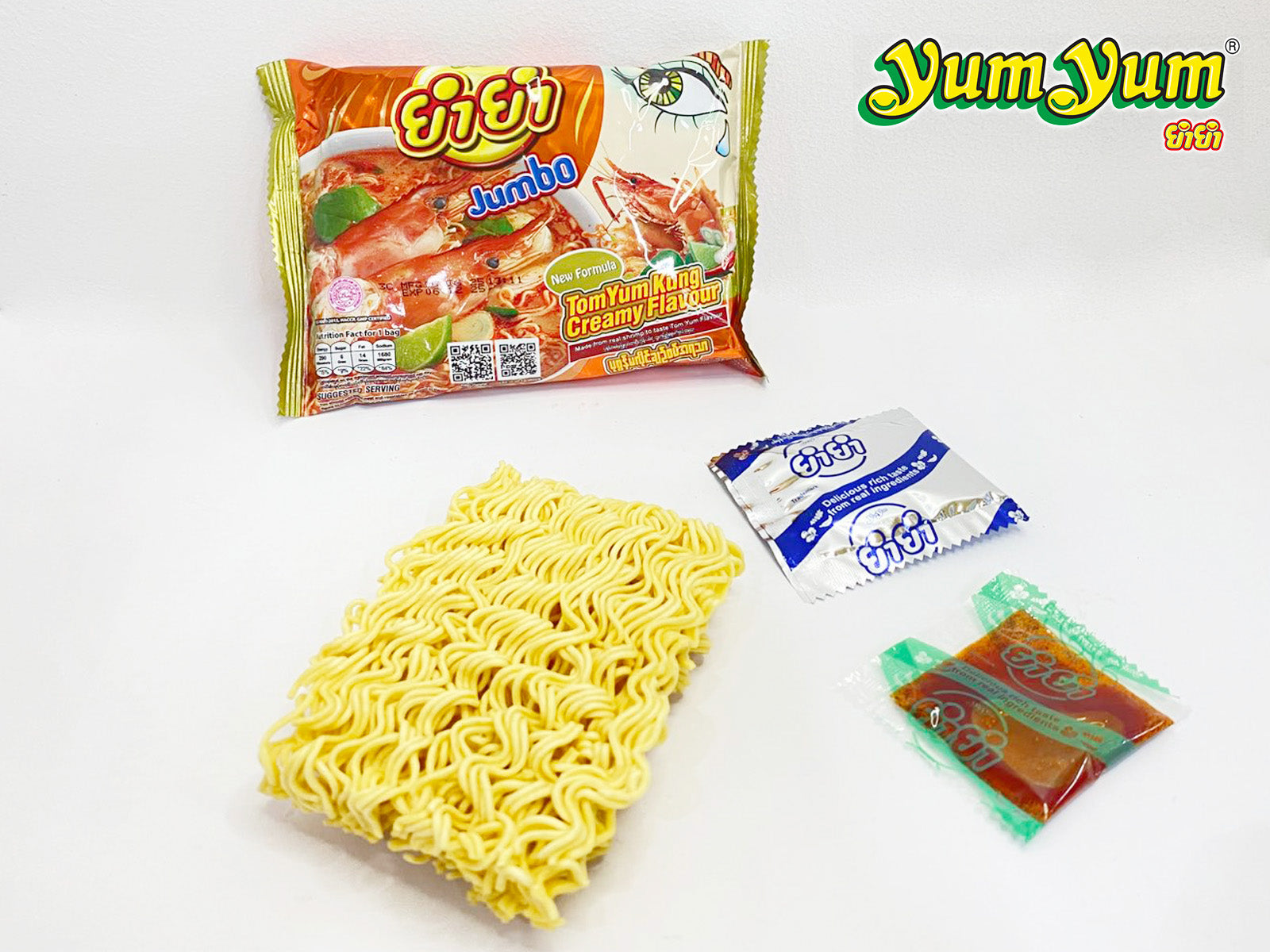 YumYum - Tom Yum Kung Creamy Flavor Instant Noodle Soup (63g) x 30 packs