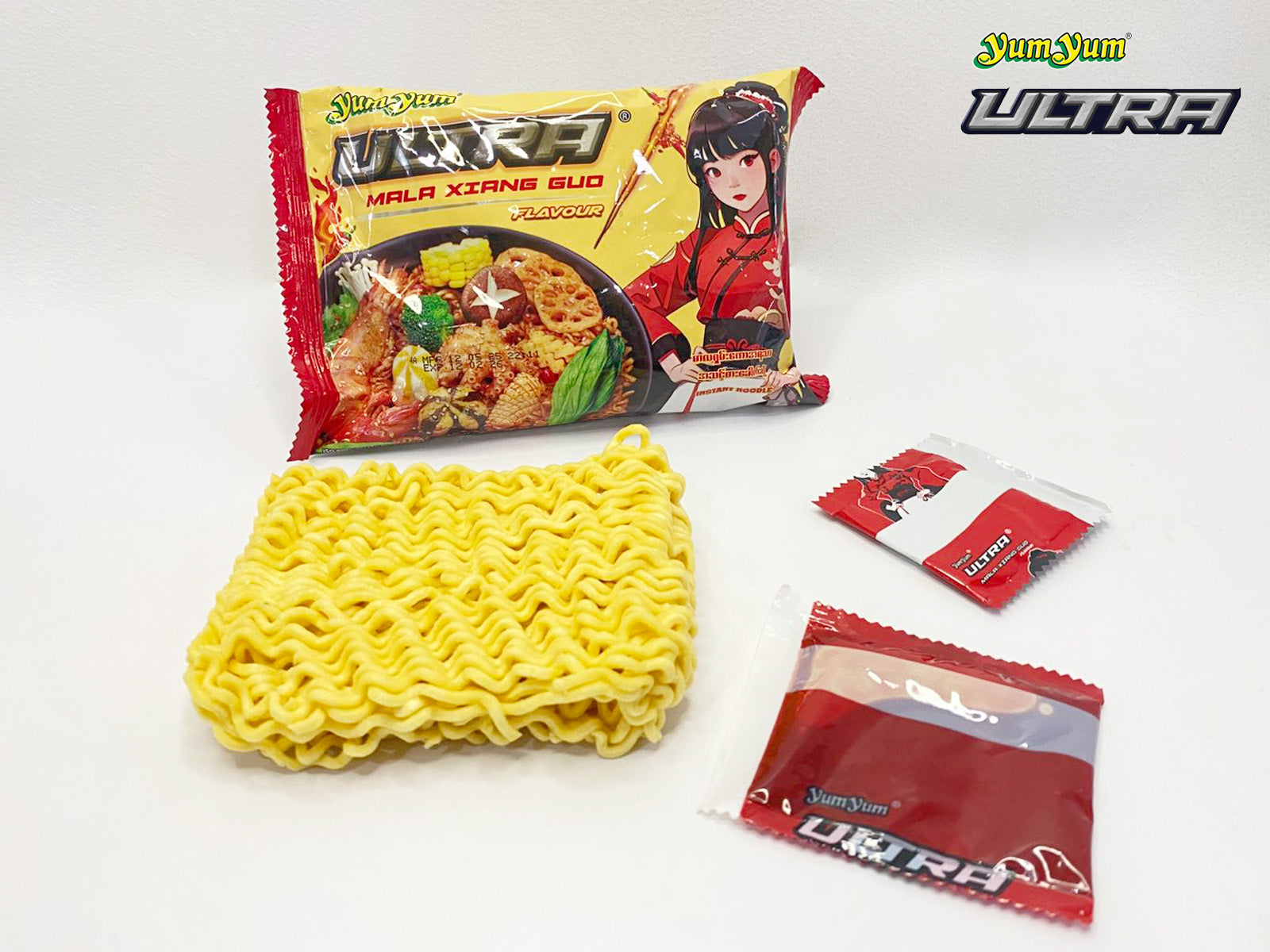 YumYum - Mala Xiang Guo Flavor Instant Noodle Dry (85g) x 5 packs