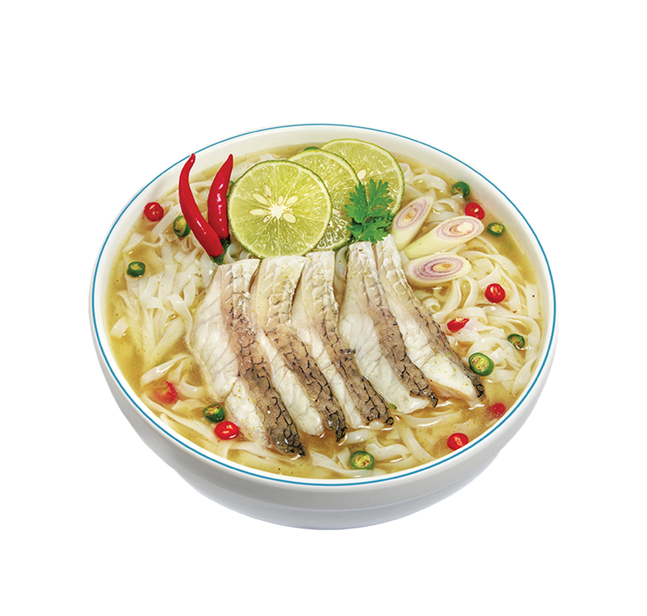 Shin Shin - Spicy Fish Flavor Instant Rice Vermicelli (56g) x 10 Bags Soup