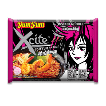 YumYum - Tom Yum Shrimp Flavor Instant Noodle Soup (70g) x 5 packs